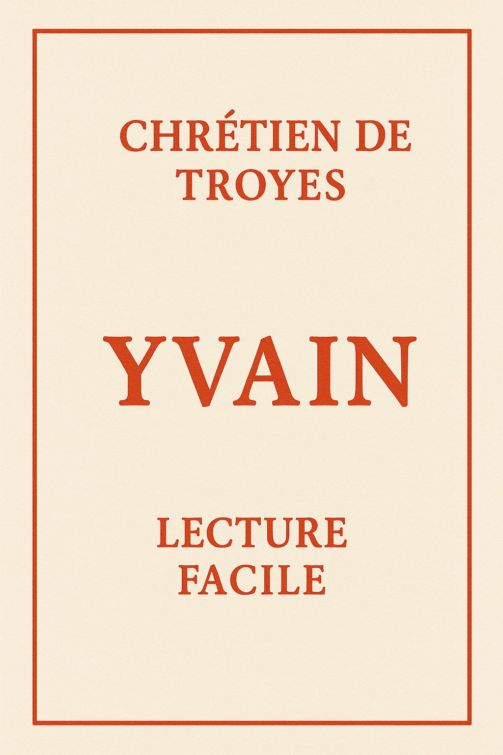 Yvain, Chretien de Troyes - Ebook-adapté